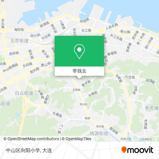 中山区向阳小学地图