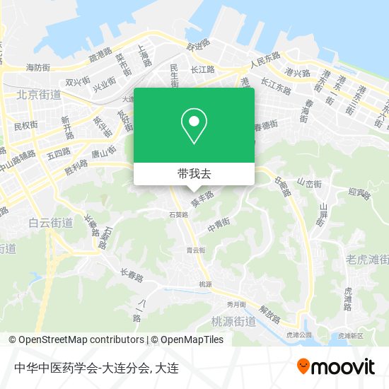 中华中医药学会-大连分会地图