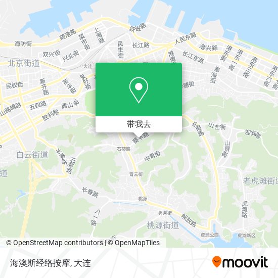 海澳斯经络按摩地图