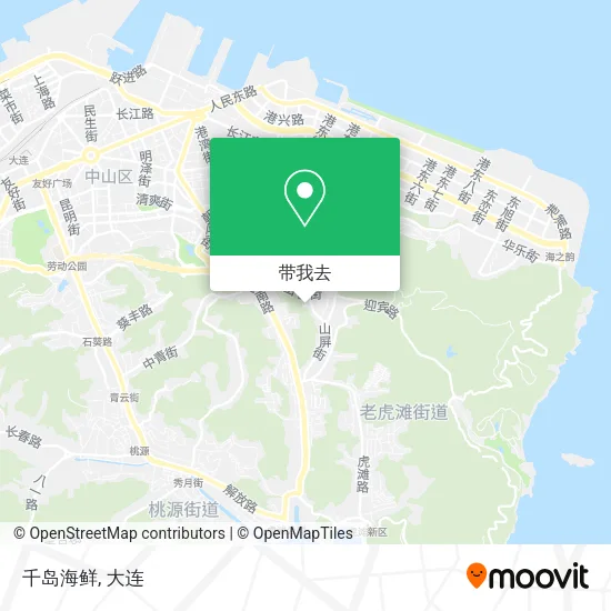千岛海鲜地图