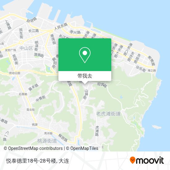 悦泰德里18号-28号楼地图