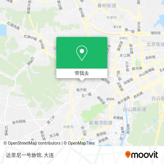 达里尼一号旅馆地图