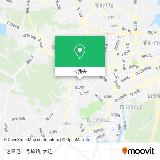 达里尼一号旅馆地图
