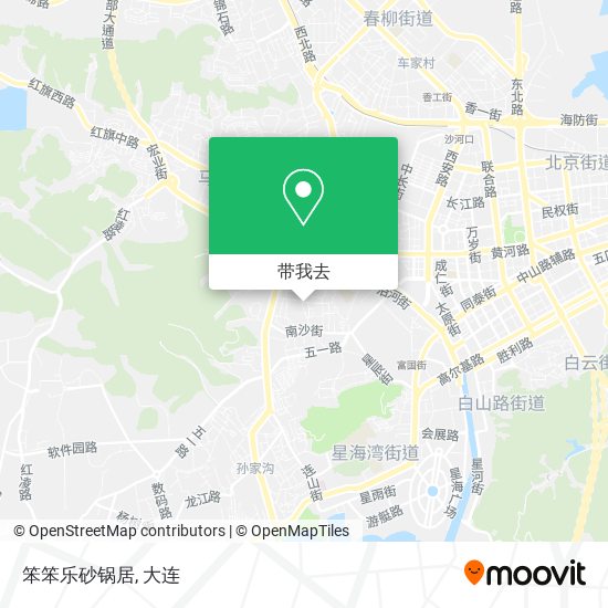 笨笨乐砂锅居地图