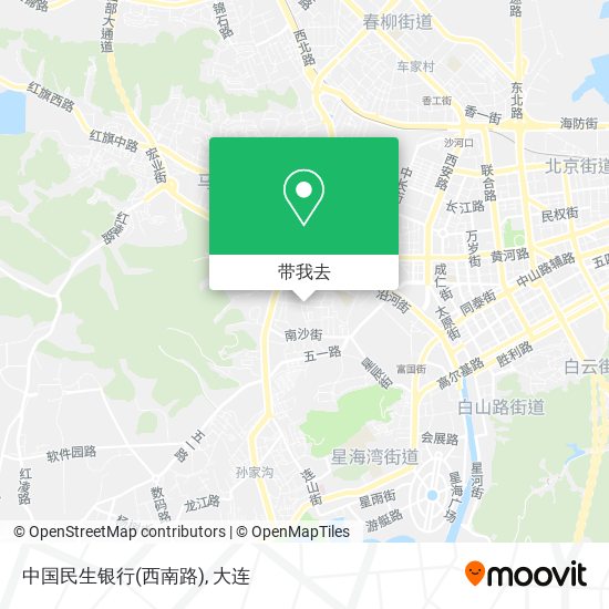 中国民生银行(西南路)地图