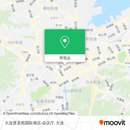 大连昱圣苑国际酒店-会议厅地图