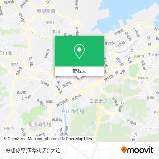 好想你枣(玉华街店)地图