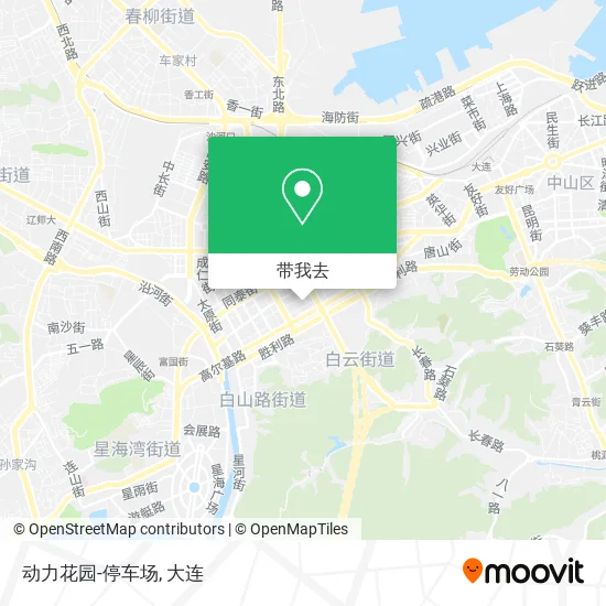 动力花园-停车场地图