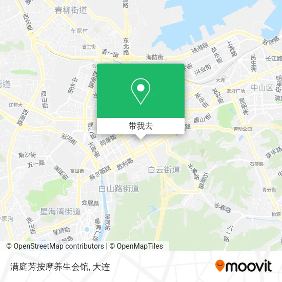 满庭芳按摩养生会馆地图