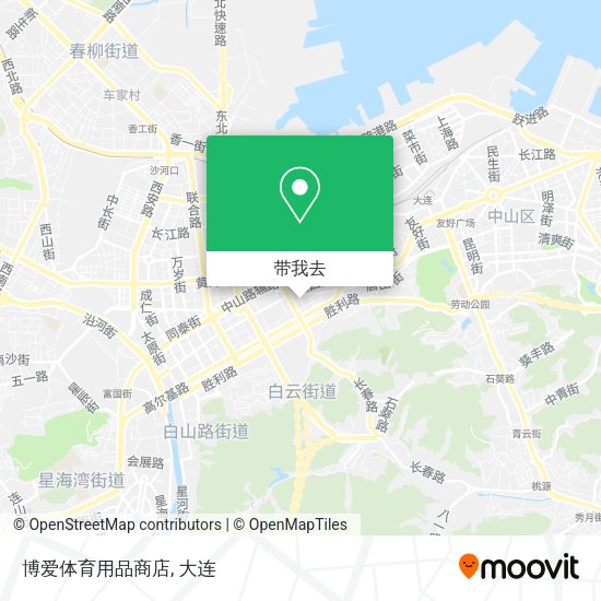 博爱体育用品商店地图