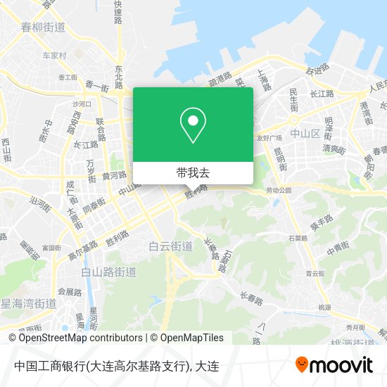 中国工商银行(大连高尔基路支行)地图