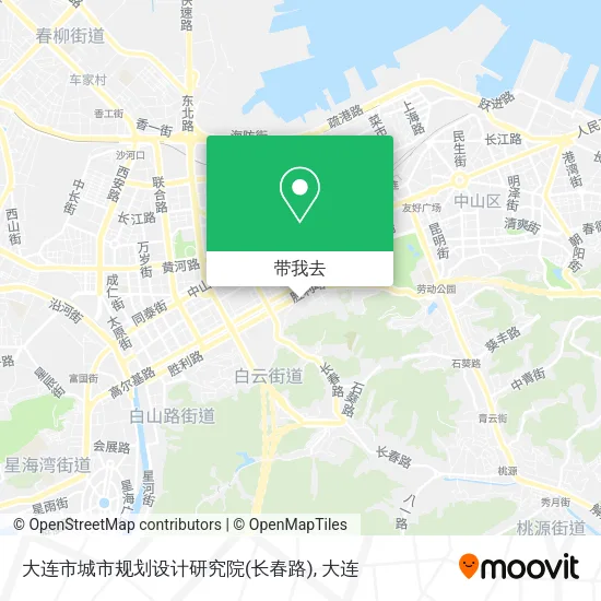 大连市城市规划设计研究院(长春路)地图
