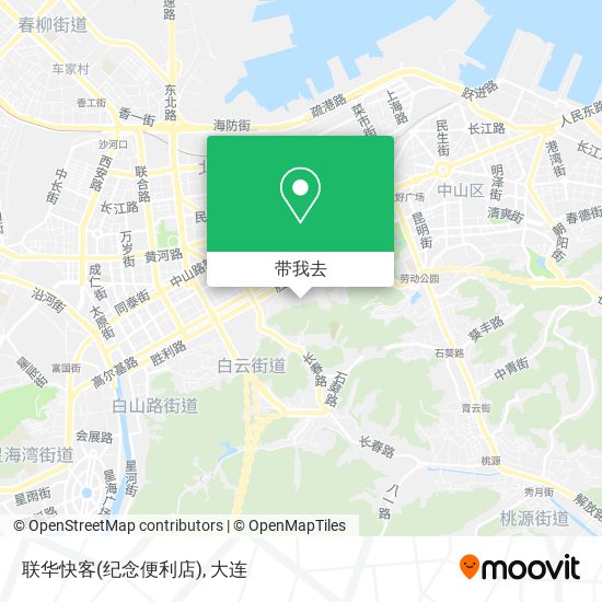 联华快客(纪念便利店)地图