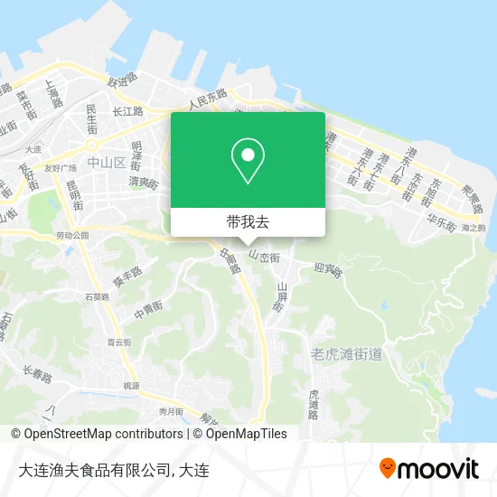 大连渔夫食品有限公司地图