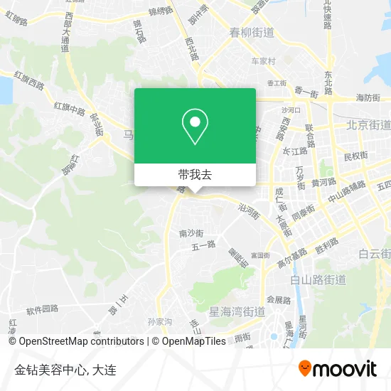 金钻美容中心地图