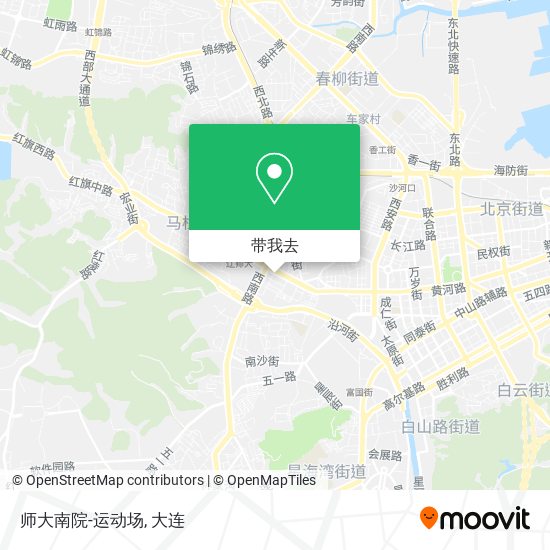 师大南院-运动场地图
