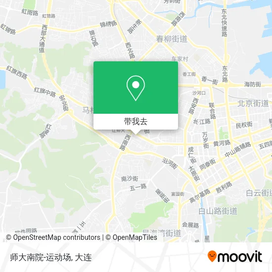 师大南院-运动场地图