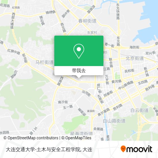 大连交通大学-土木与安全工程学院地图
