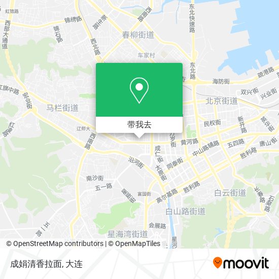 成娟清香拉面地图