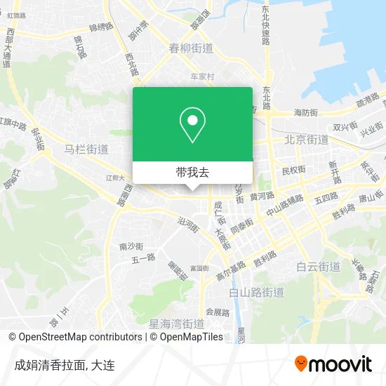 成娟清香拉面地图