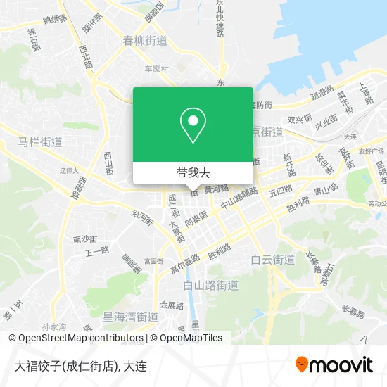 大福饺子(成仁街店)地图