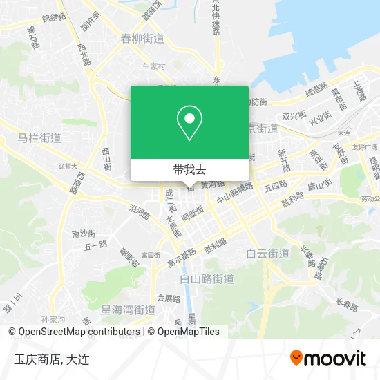 玉庆商店地图