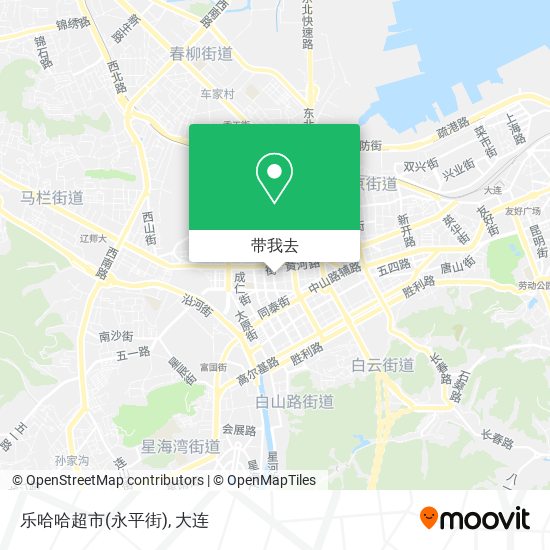 乐哈哈超市(永平街)地图