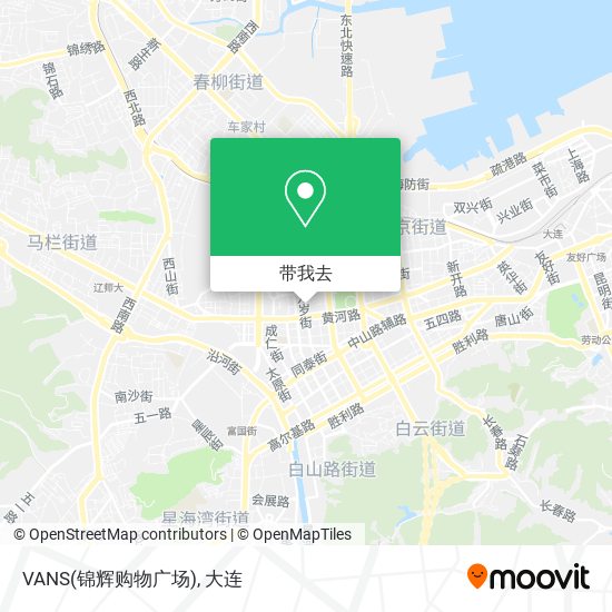 VANS(锦辉购物广场)地图