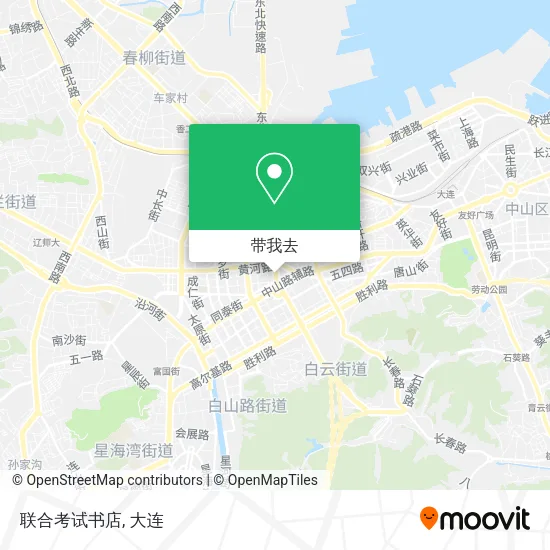 联合考试书店地图