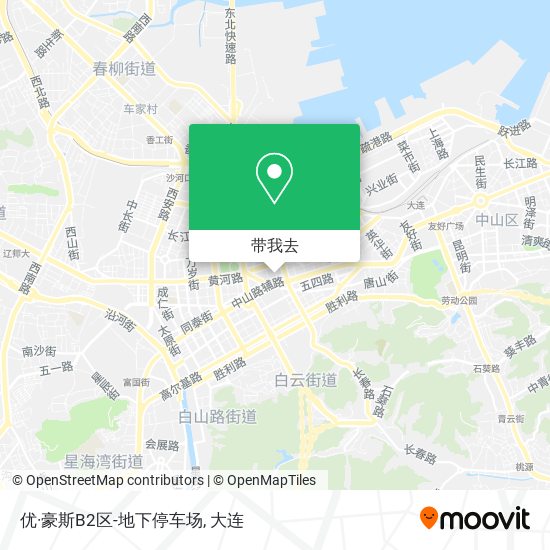 优·豪斯B2区-地下停车场地图