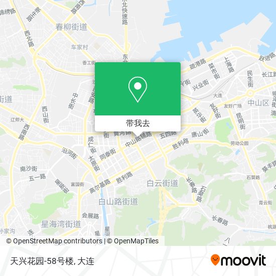 天兴花园-58号楼地图