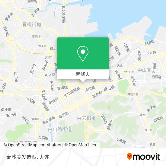 金沙美发造型地图