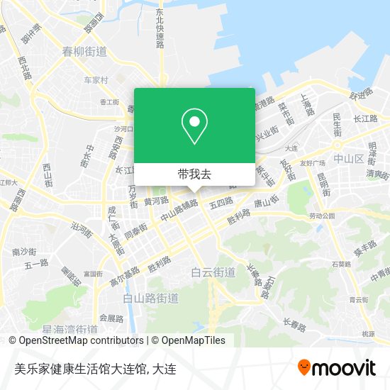 美乐家健康生活馆大连馆地图