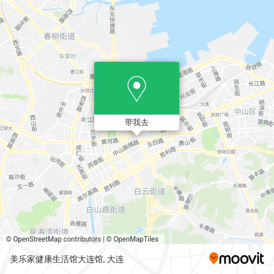 美乐家健康生活馆大连馆地图
