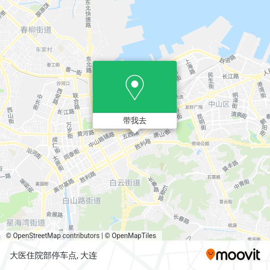 大医住院部停车点地图