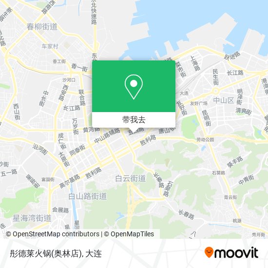 彤德莱火锅(奥林店)地图