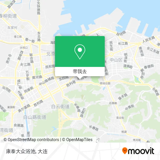 康泰大众浴池地图