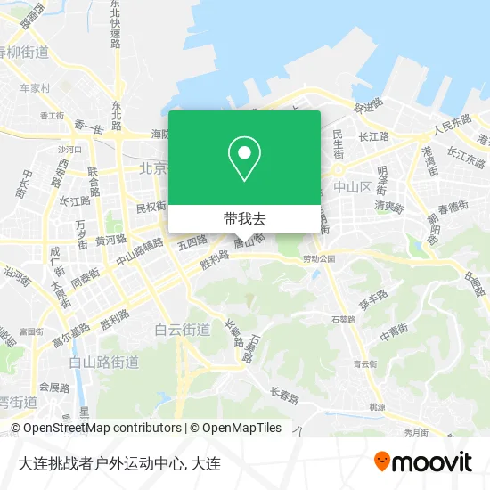 大连挑战者户外运动中心地图