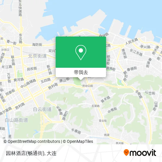 园林酒店(畅通街)地图