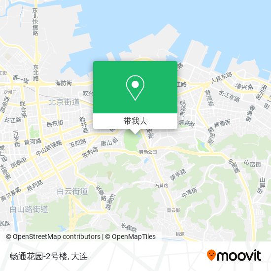 畅通花园-2号楼地图