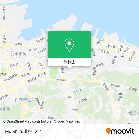 Mobil1 车养护地图
