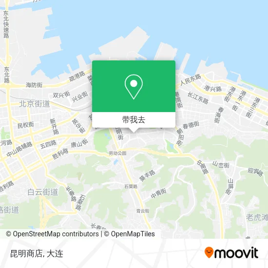 昆明商店地图