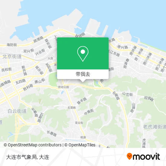 大连市气象局地图