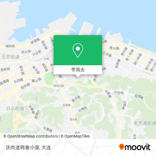 庆尚道韩食小屋地图