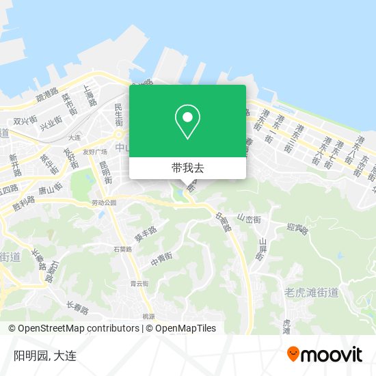 阳明园地图