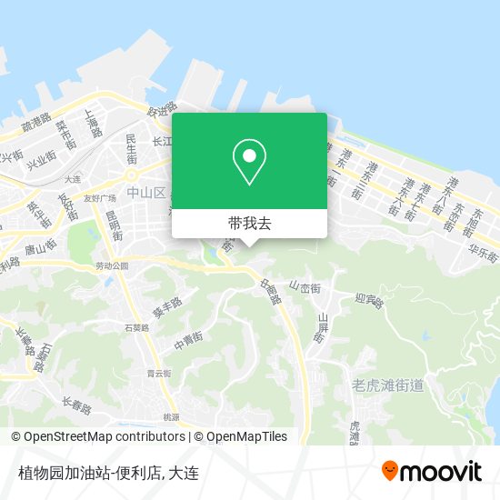 植物园加油站-便利店地图