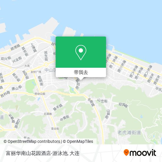 富丽华南山花园酒店-游泳池地图