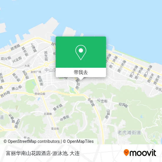 富丽华南山花园酒店-游泳池地图