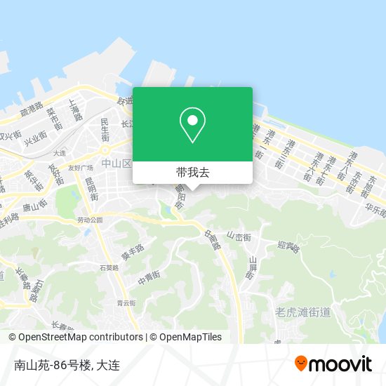 南山苑-86号楼地图