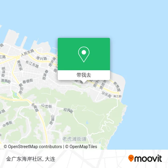 金广东海岸社区地图